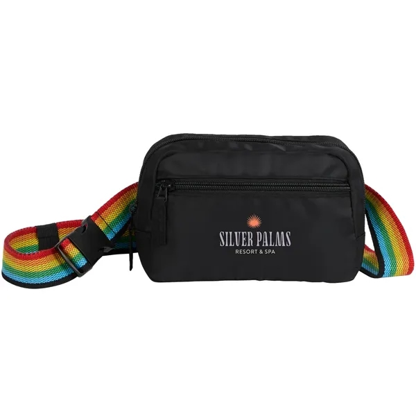 Fanny pack made from RPET with adjustable waist strap and 3... from ASI 66887 PCNA / Leeds