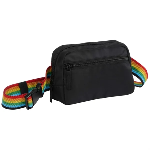 Fanny pack made from RPET with adjustable waist strap and 3... from ASI 66887 PCNA / Leeds