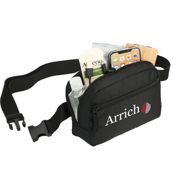 Fanny pack made from RPET with adjustable waist strap and 3... from ASI 66887 PCNA / Leeds