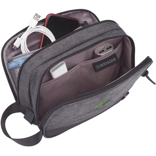 4" x 7" x 9.5" dual compartment dopp kit.... from ASI 66887 PCNA / Leeds