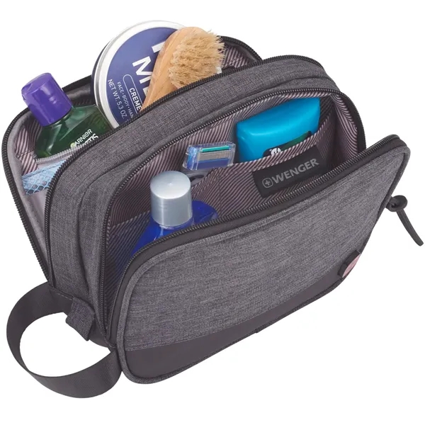 4" x 7" x 9.5" dual compartment dopp kit.... from ASI 66887 PCNA / Leeds