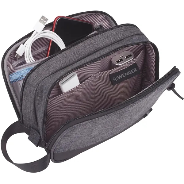 4" x 7" x 9.5" dual compartment dopp kit.... from ASI 66887 PCNA / Leeds