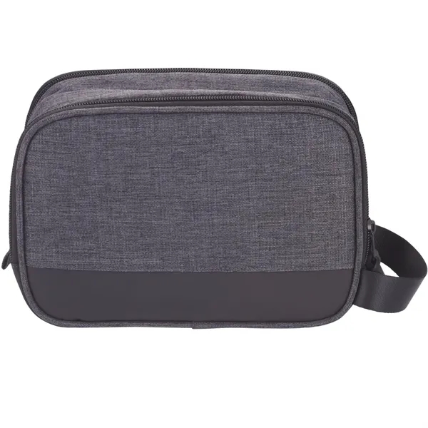 4" x 7" x 9.5" dual compartment dopp kit.... from ASI 66887 PCNA / Leeds