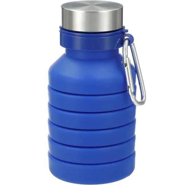 18 oz. collapsible bottle made of silicone with stainless steel lid... from ASI 66887 PCNA / Leeds