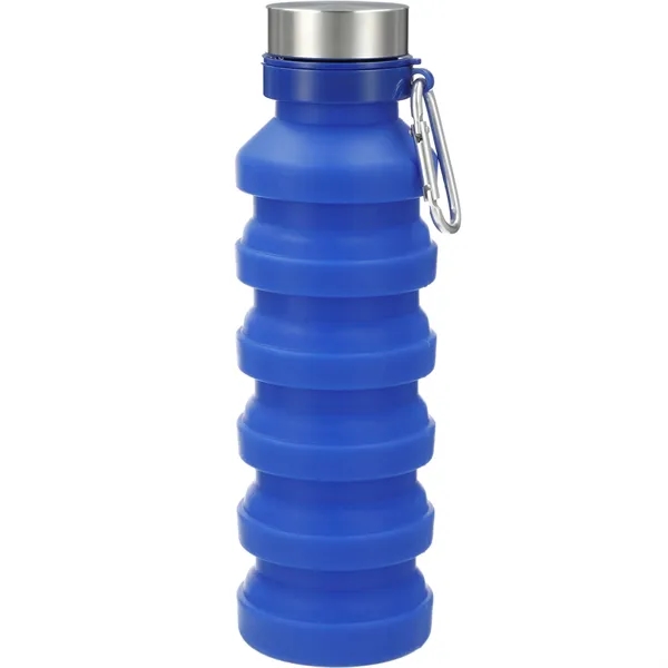 18 oz. collapsible bottle made of silicone with stainless steel lid... from ASI 66887 PCNA / Leeds