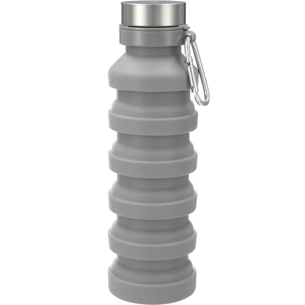18 oz. collapsible bottle made of silicone with stainless steel lid... from ASI 66887 PCNA / Leeds