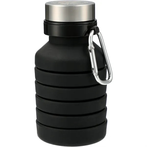 18 oz. collapsible bottle made of silicone with stainless steel lid... from ASI 66887 PCNA / Leeds