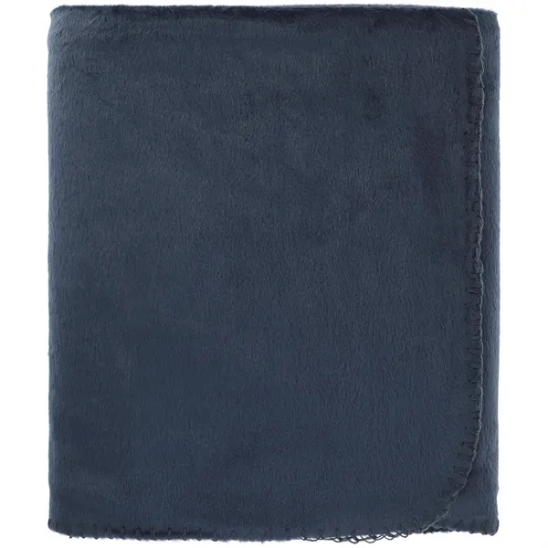 50" x 60" recycled PET fleece blanket with canvas pouch.... from ASI 66887 PCNA / Leeds