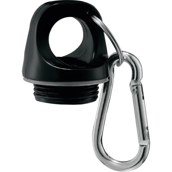 26 oz. aluminum bottle with screw-on lid and carabiner.... from ASI 66887 PCNA / Leed’s