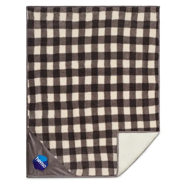 50" x 60" blanket with plaid pattern... from ASI 66887 PCNA / Leeds