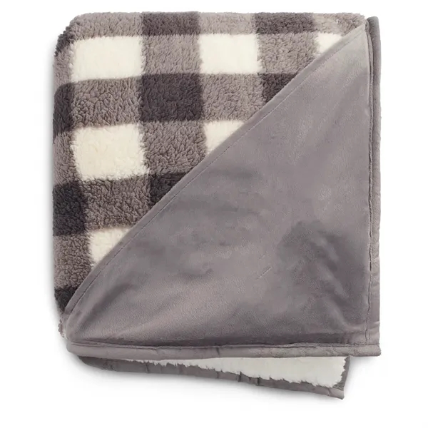 50" x 60" blanket with plaid pattern... from ASI 66887 PCNA / Leeds
