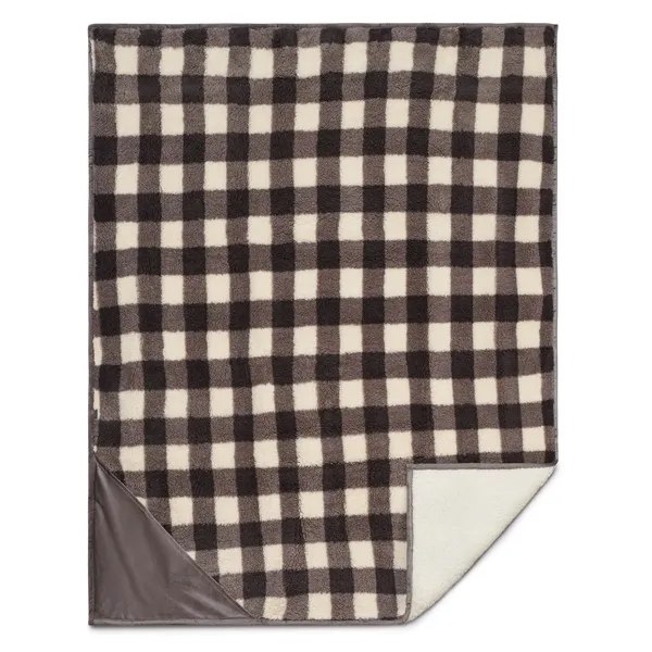 50" x 60" blanket with plaid pattern... from ASI 66887 PCNA / Leeds