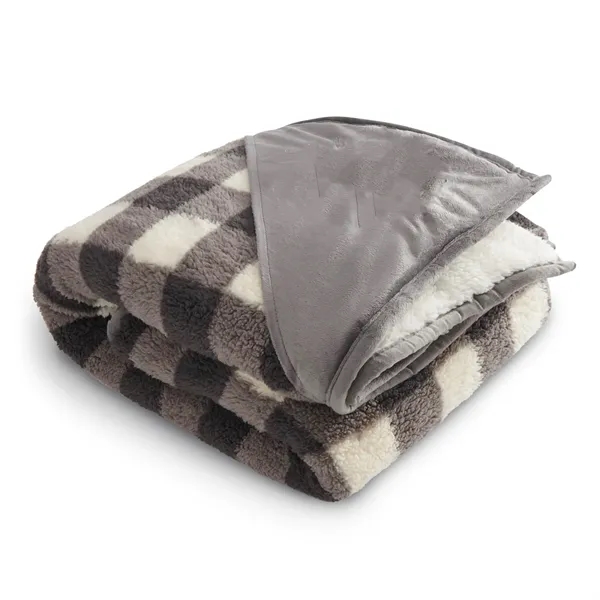 50" x 60" blanket with plaid pattern... from ASI 66887 PCNA / Leeds