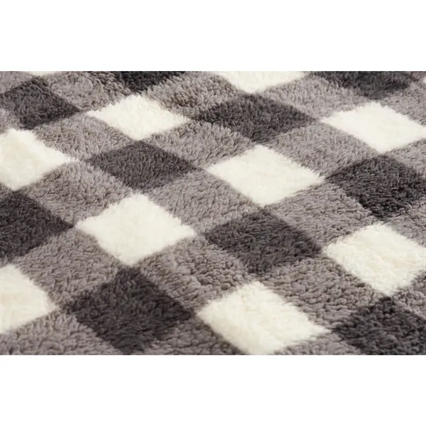 50" x 60" blanket with plaid pattern... from ASI 66887 PCNA / Leeds