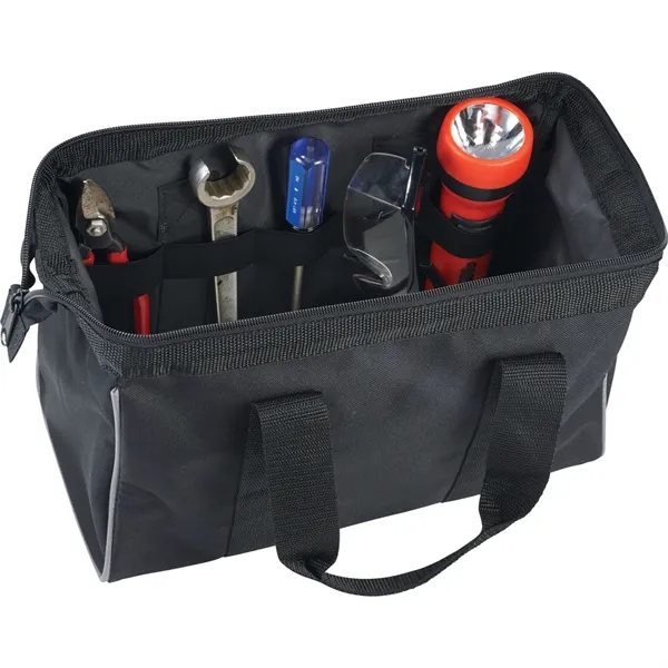 13" tool bag with three exterior pockets and five interior elastic... from ASI 66887 PCNA / Leeds