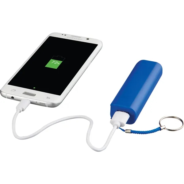 1200mAh power bank with rechargeable lithium-ion battery... from ASI 66887 PCNA / Bullet