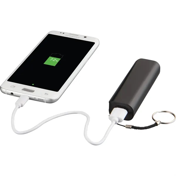 1200mAh power bank with rechargeable lithium-ion battery... from ASI 66887 PCNA / Bullet