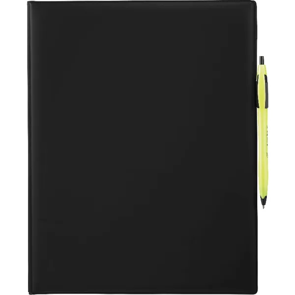 Padfolio with an 8" x 11" notepad of 30 ruled pages.... from ASI 66887 PCNA / Bullet