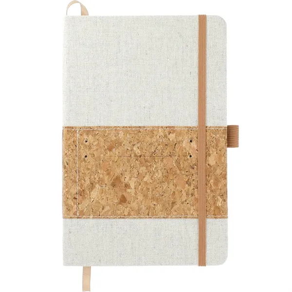 5.5" x 8.5" notebook with a bookmark and elastic closure... from ASI 66887 PCNA / Bullet