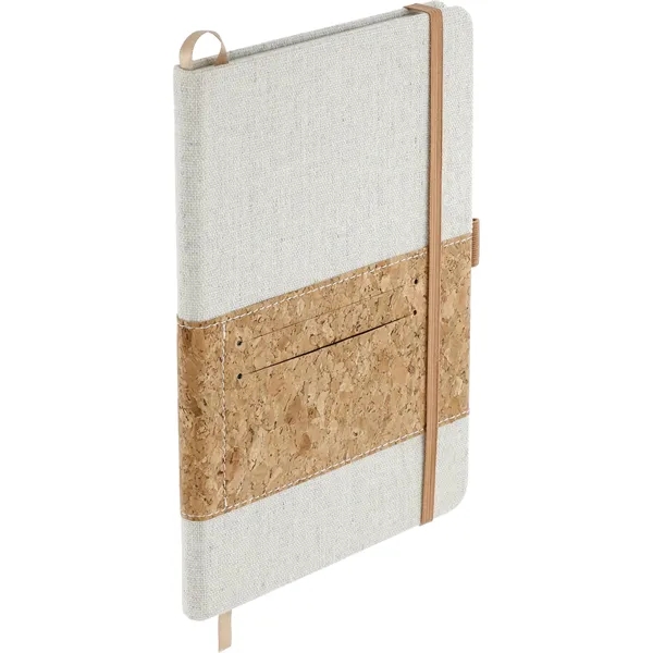5.5" x 8.5" notebook with a bookmark and elastic closure... from ASI 66887 PCNA / Bullet