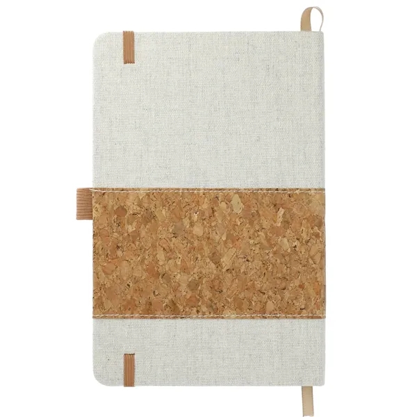 5.5" x 8.5" notebook with a bookmark and elastic closure... from ASI 66887 PCNA / Bullet