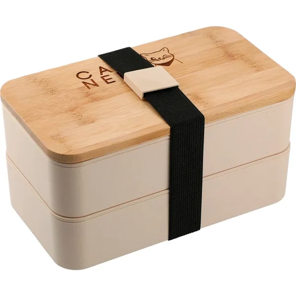 Stackable Bamboo Fiber Bento Box... from ASI 66887 PCNA / Leeds