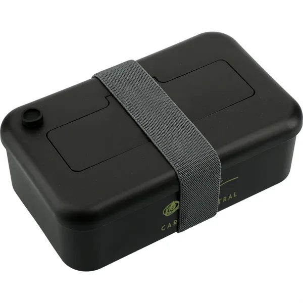 Bamboo lunch box with 3 piece utensil set.... from ASI 66887 PCNA / Leeds