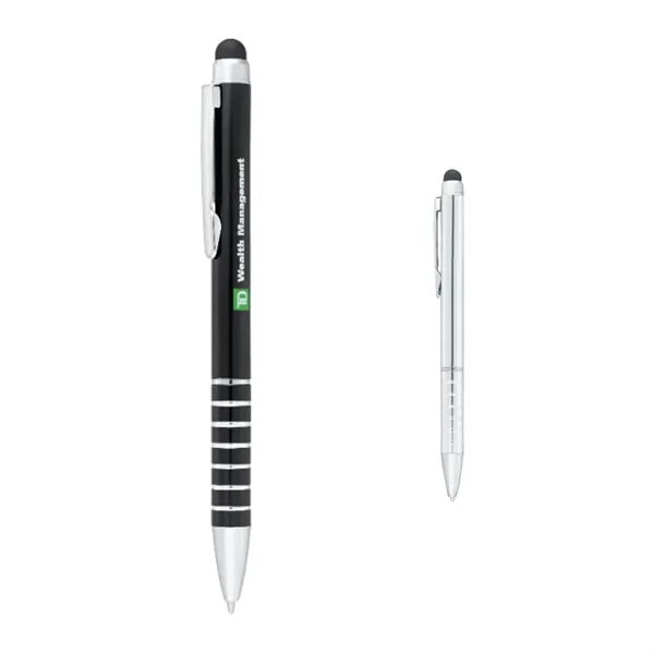 Twist action ballpoint pen with stylus tip.... from ASI 66887 PCNA / Leeds