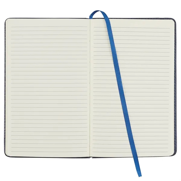 6" x 8.5" hard cover notebook with pen, ribbon marker and... from ASI 66887 PCNA / Bullet