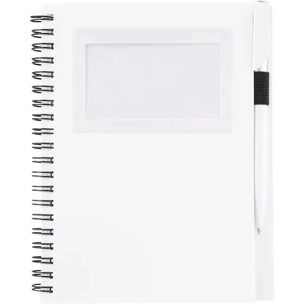 5.5" x 7" spiral notebook with twist-action ballpoint pen and 70... from ASI 66887 PCNA / Bullet