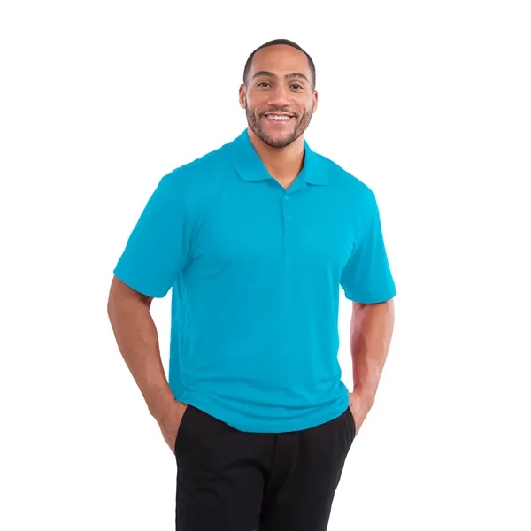 Men's short sleeve polo shirt with moisture wicking fabric.... from ASI 66887 PCNA / Trimark
