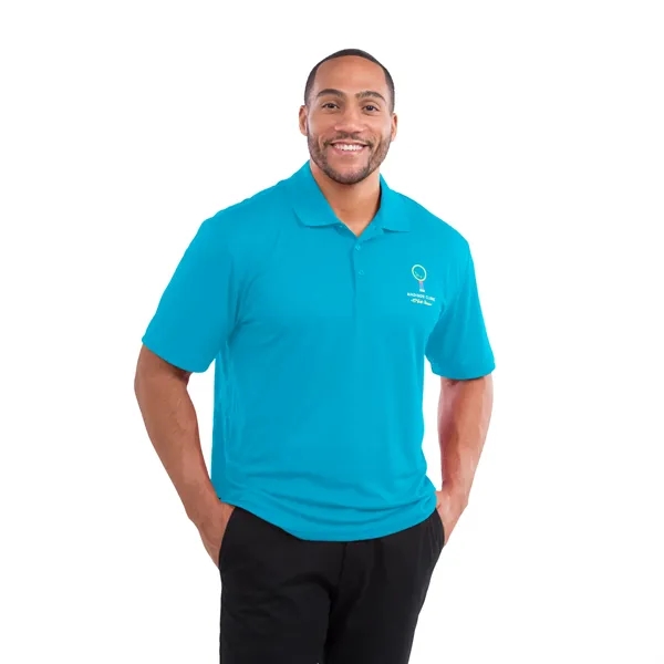 Men's short sleeve polo shirt with moisture wicking fabric.... from ASI 66887 PCNA / Trimark