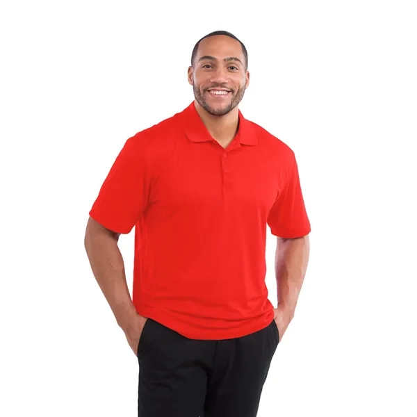 Men's short sleeve polo shirt with moisture wicking fabric.... from ASI 66887 PCNA / Trimark