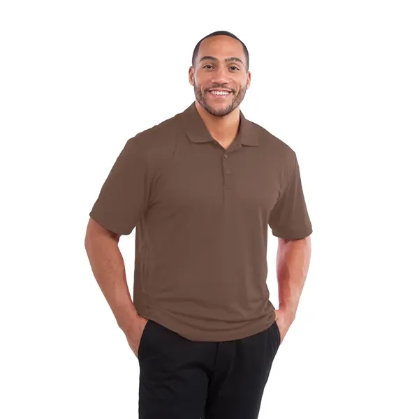 Men's short sleeve polo shirt with moisture wicking fabric.... from ASI 66887 PCNA / Trimark