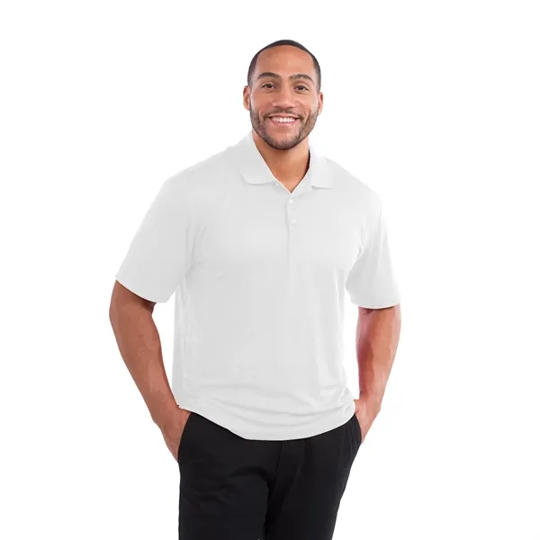 Men's short sleeve polo shirt with moisture wicking fabric.... from ASI 66887 PCNA / Trimark