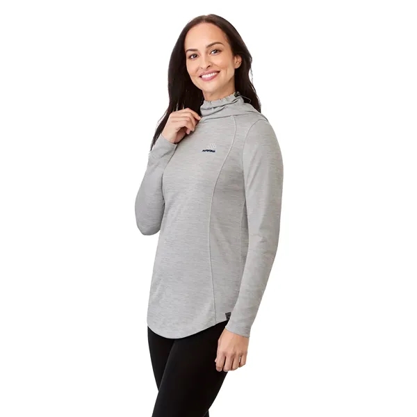 XS-2XL women's hoody with a built-in gaiter... from ASI 66887 PCNA / Trimark