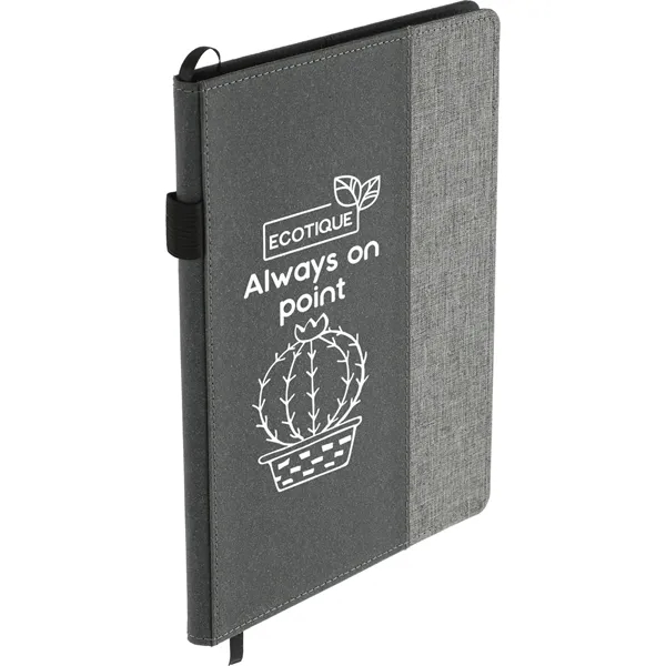 7" x 10" refillable journal with recycled leather cover and 80... from ASI 66887 PCNA / Leeds