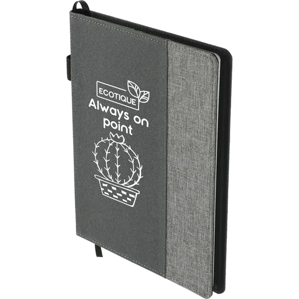 7" x 10" refillable journal with recycled leather cover and 80... from ASI 66887 PCNA / Leeds