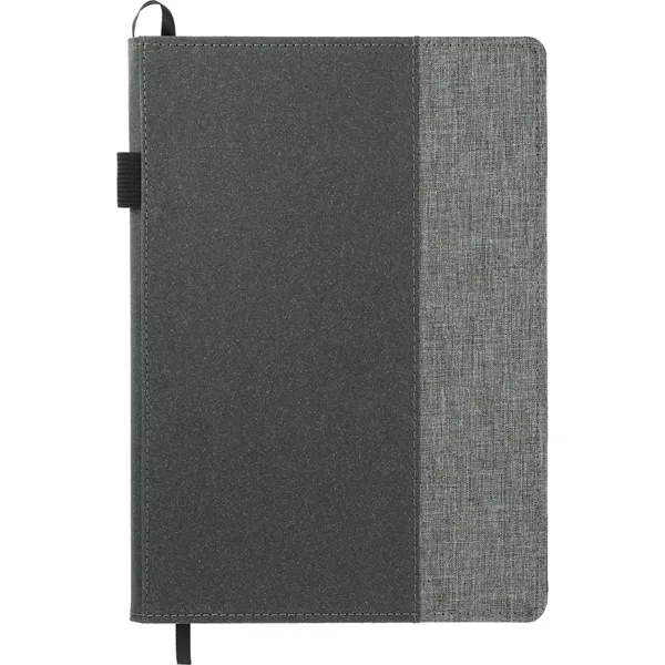 7" x 10" refillable journal with recycled leather cover and 80... from ASI 66887 PCNA / Leeds