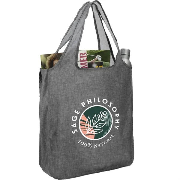4" x 15.5" x 15.5" rPET shopping tote bag.... from ASI 66887 PCNA / Leed’s