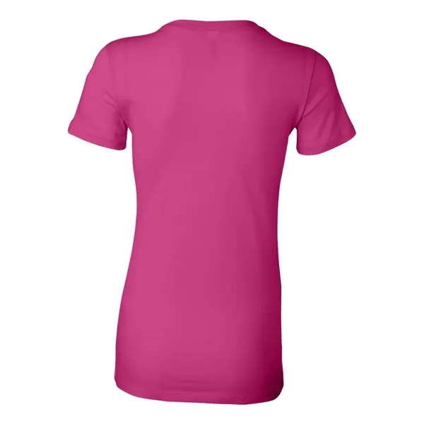 Women's cotton t-shirt with longer length body and shoulder taping. Blank... from ASI 84358 S&S Activewear