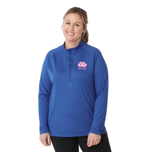 XS-3XL women's half zip pullover... from ASI 66887 PCNA / Trimark