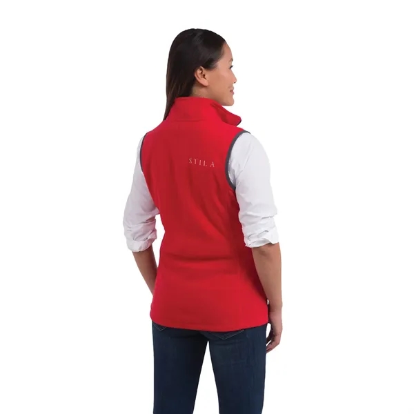 Women's vest made with 100% polyester anti-pill microfleece.... from ASI 66887 PCNA / Trimark