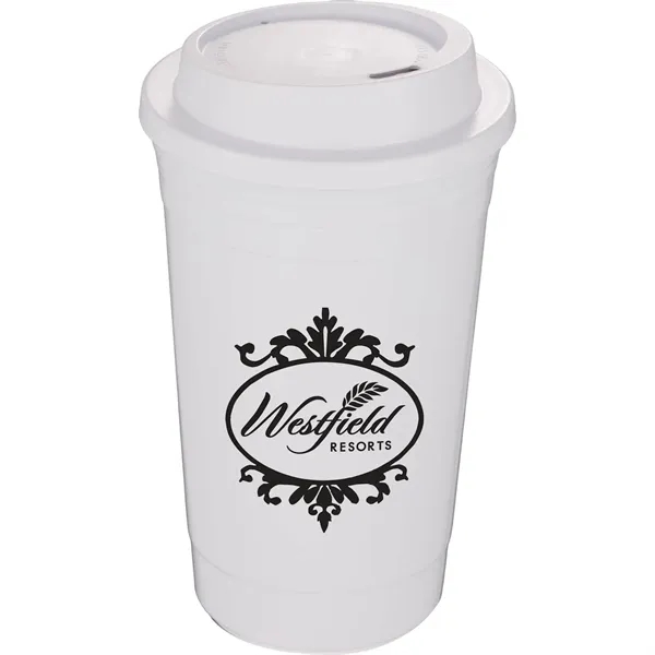 The Traveler Insulated Cup 16 oz. w/ Lid... from ASI 66887 PCNA / Bullet