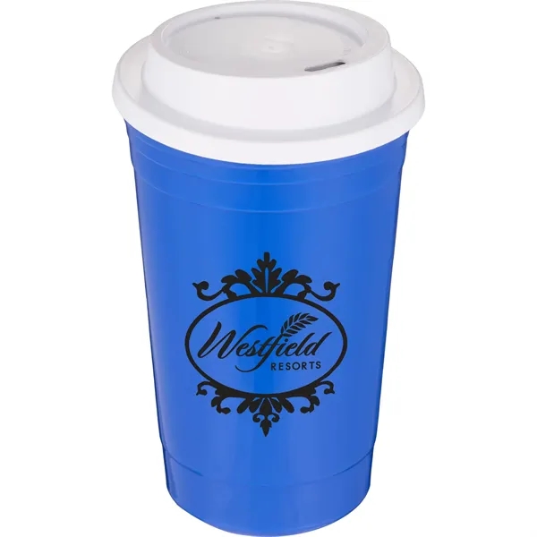 The Traveler Insulated Cup 16 oz. w/ Lid... from ASI 66887 PCNA / Bullet