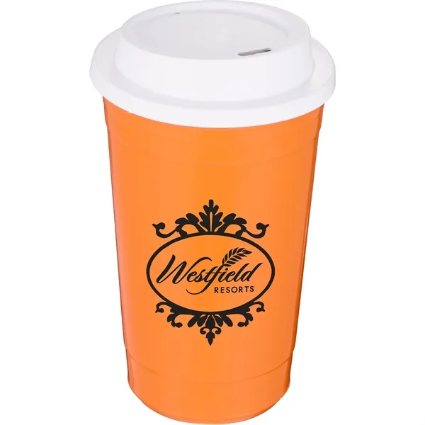 The Traveler Insulated Cup 16 oz. w/ Lid... from ASI 66887 PCNA / Bullet