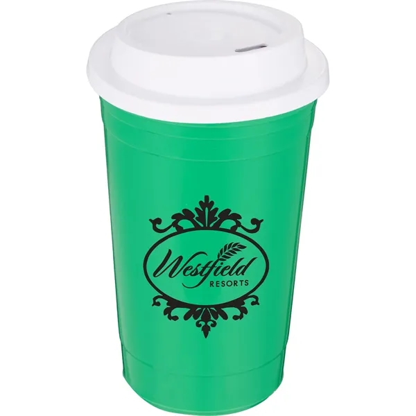The Traveler Insulated Cup 16 oz. w/ Lid... from ASI 66887 PCNA / Bullet