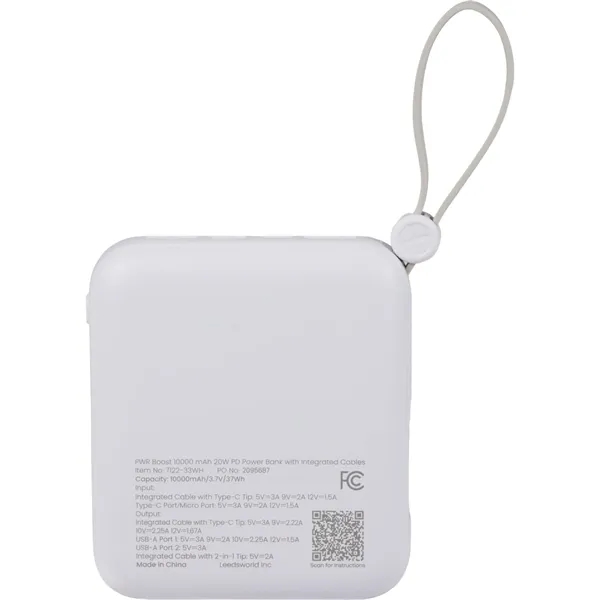 PWR Boost 10000 mAh 20W PD Power Bank w/ Cables... from ASI 66887 PCNA / Leeds