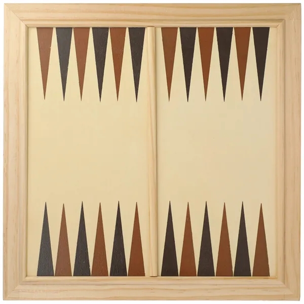 7-in-1 desktop game set with pieces for checkers, chess, backgammon, dominoes,... from ASI 66887 PCNA / Leed’s