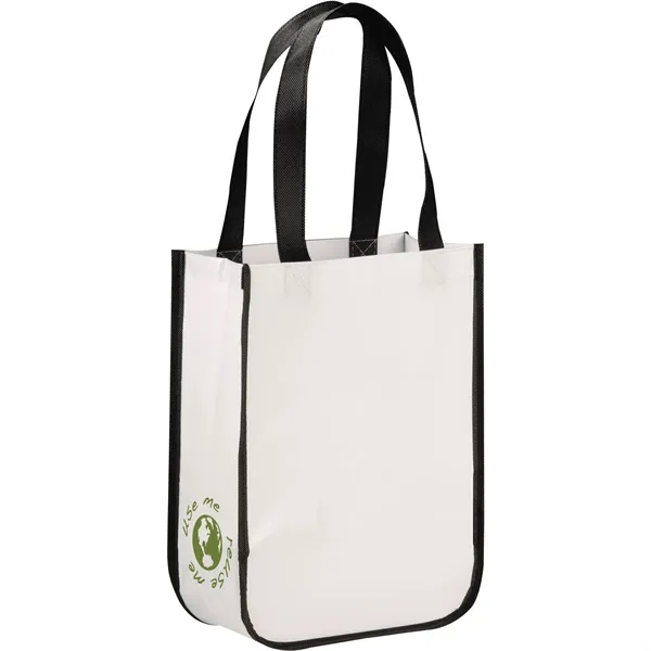 4.5" x 12" x 9" gloss laminated non-woven tote bag with... from ASI 66887 PCNA / Bullet